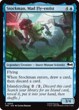 [054]【EN】マッド・ハエニスト、ストックマン/Stockman, Mad Fly-entist【TMT】[C][青]