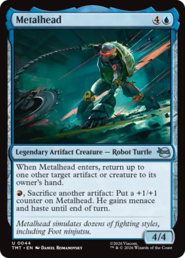[044]【EN】【FOIL】メタルヘッド/Metalhead【TMT】[U][青]