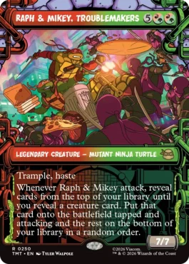 [250]【EN】■ショーケース■トラブルメーカー、ラフとマイキー/Raph & Mikey, Troublemakers【TMT】[R][多色]