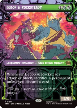 [241]【EN】■ショーケース■ビーバップとロックステディ/Bebop & Rocksteady【TMT】[R][多色]