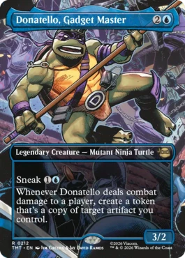 [212]【EN】■ボーダーレス■ガジェットマスター、ドナテロ/Donatello, Gadget Master【TMT】[R][青]