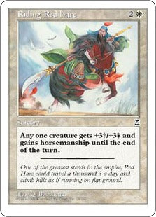 [018]【JP】赤兎馬/Riding Red Hare【PTK】[C][白]