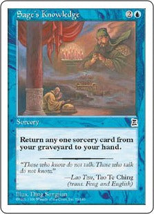 [052]【JP】賢人の知識/Sage's Knowledge【PTK】[C][青]