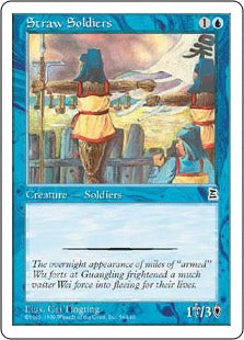 [054]【EN】わら人形の兵士/Straw Soldiers【PTK】[C][青]