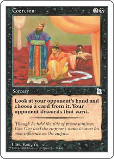 [070]【JP】強要/Coercion【PTK】[U][黒]