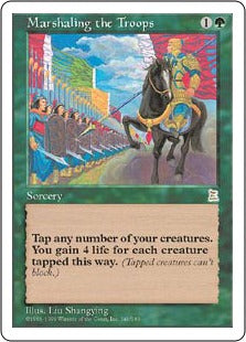 [141]【JP】軍勢の整列/Marshaling the Troops【PTK】[R][緑]