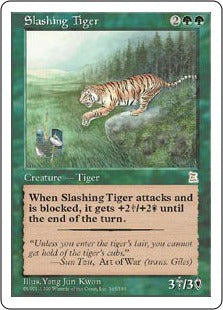 [145]【EN】猛虎/Slashing Tiger【PTK】[R][緑]