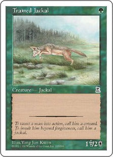 [155]【EN】訓練された野犬/Trained Jackal【PTK】[C][緑]