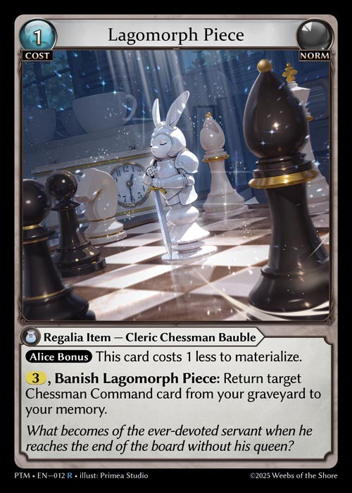 [012]【EN】【FOIL】Lagomorph Piece【PTM】[R][Norm]