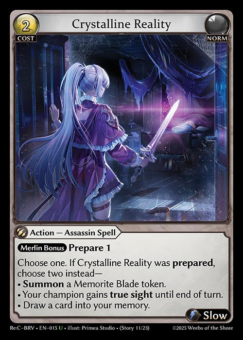 [015]【EN】Crystalline Reality【ReCBRV】[U][Norm]