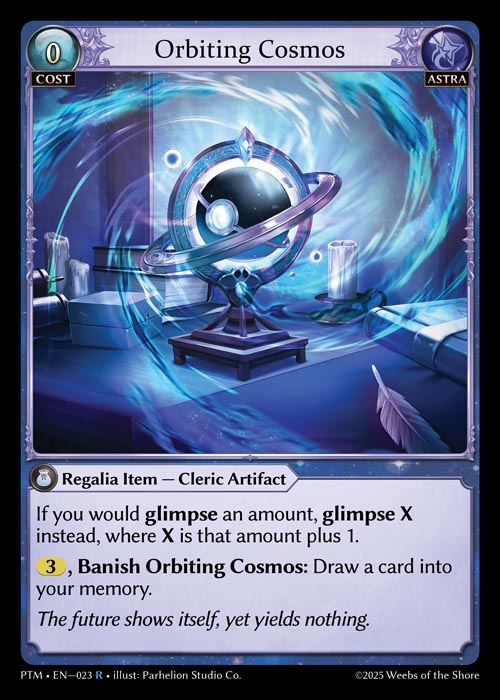 [023]【EN】【FOIL】Orbiting Cosmos【PTM】[R][Astra]