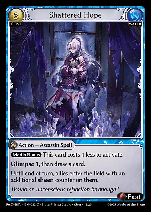 [032]【EN】Shattered Hope【ReCBRV】[C][Water]