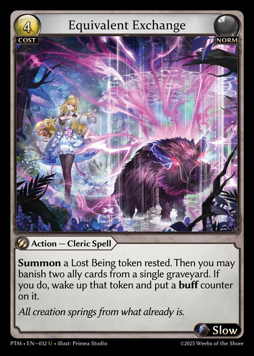 [032]【EN】【FOIL】Equivalent Exchange【PTM】[U][Norm]