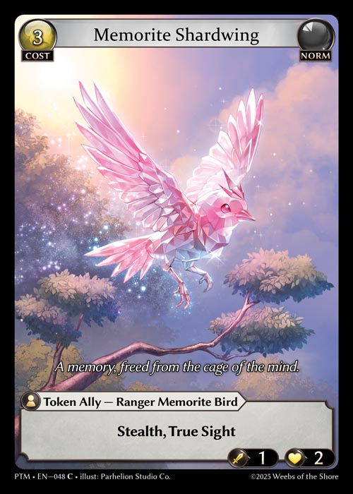 [048]【EN】【FOIL】Memorite Shardwing【PTM】[C][Norm]