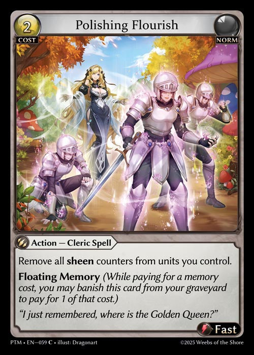 [059]【EN】【FOIL】Polishing Flourish【PTM】[C][Norm]