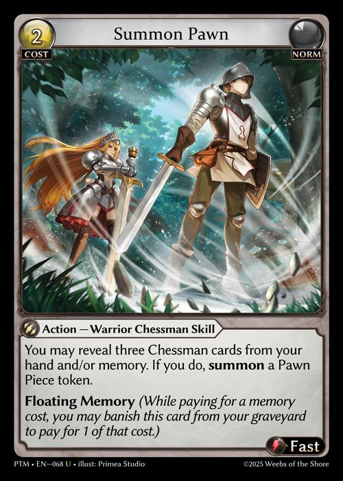 [068]【EN】【FOIL】Summon Pawn【PTM】[U][Norm]