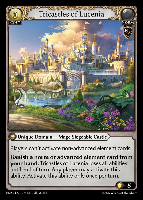 [071]【EN】Tricastles of Lucenia【PTM】[SR][Norm]
