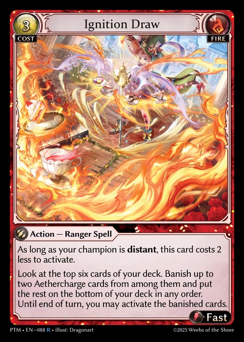 [088]【EN】【FOIL】Ignition Draw【PTM】[R][Fire]