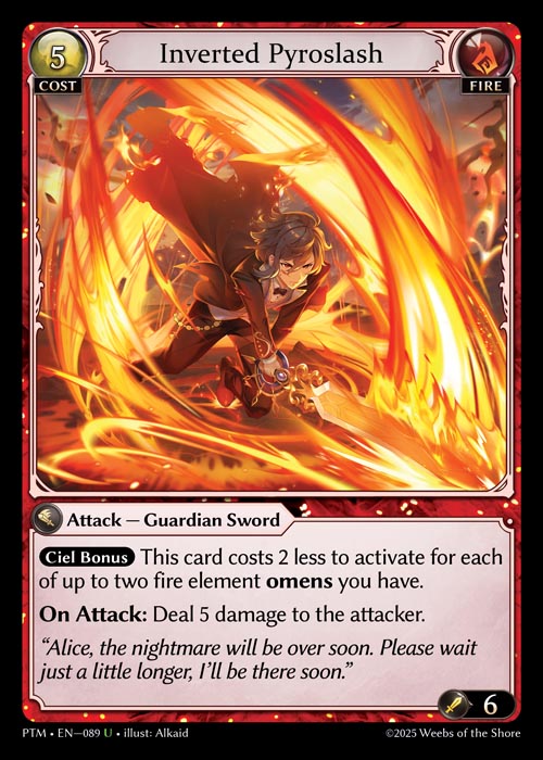 [089]【EN】Inverted Pyroslash【PTM】[U][Fire]