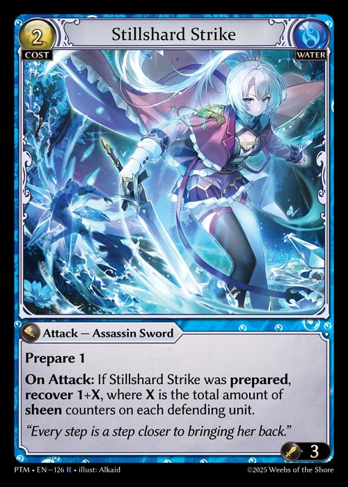 [126]【EN】Stillshard Strike【PTM】[R][Water]