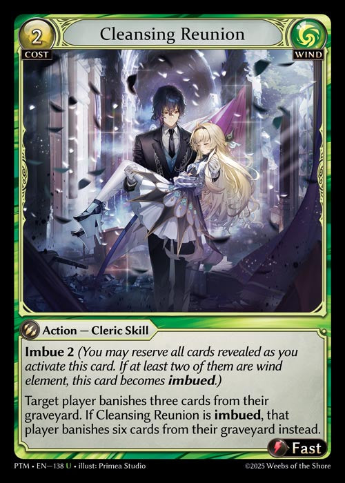 [138]【EN】【FOIL】Cleansing Reunion【PTM】[U][Wind]