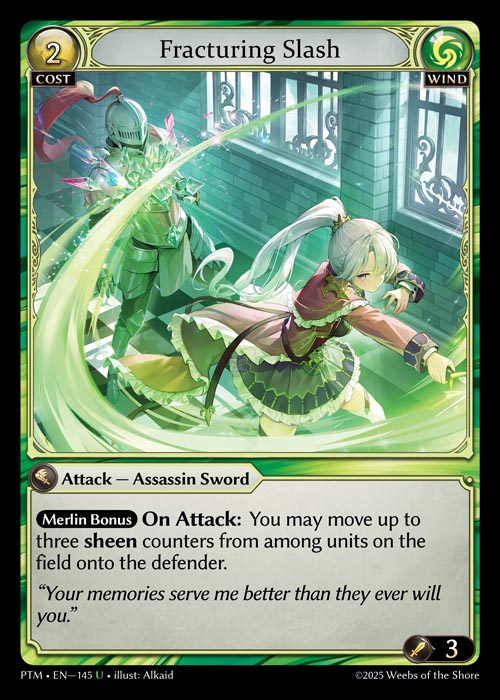 [145]【EN】【FOIL】Fracturing Slash【PTM】[U][Wind]