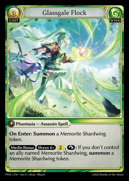 [146]【EN】【FOIL】Glassgale Flock【PTM】[R][Wind]