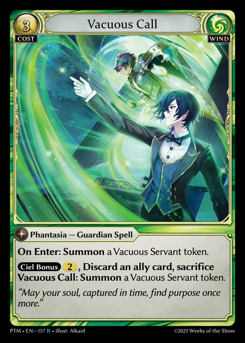 [157]【EN】【FOIL】Vacuous Call【PTM】[R][Wind]