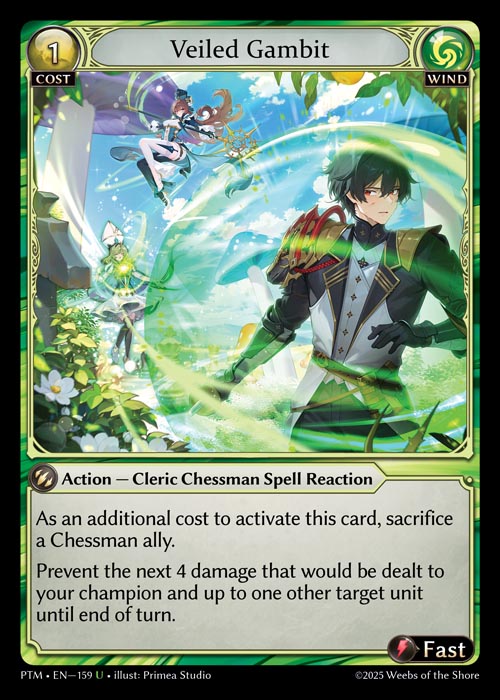[159]【EN】【FOIL】Veiled Gambit【PTM】[U][Wind]