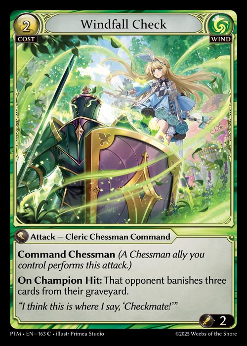 [163]【EN】Windfall Check【PTM】[C][Wind]