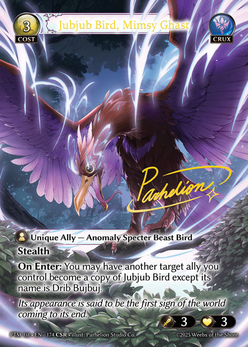 [174]【EN】【FOIL】Jubjub Bird, Mimsy Ghast【PTM1st】[CSR][Crux]