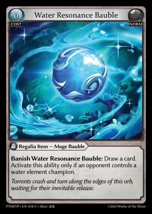 [018]【EN】Water Resonance Bauble【PTMEVP】[U][Norm]