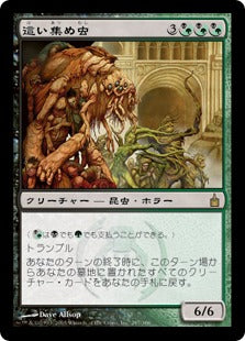 [213]【JP】【FOIL】這い集め虫/Gleancrawler【RAV】[R][多色]