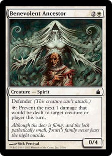 [003]【EN】【FOIL】尊い祖霊/Benevolent Ancestor【RAV】[C][白]