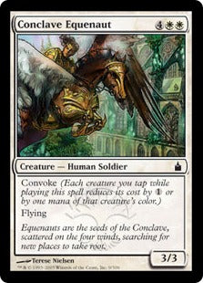 [009]【EN】議事会の乗馬兵/Conclave Equenaut【RAV】[C][白]