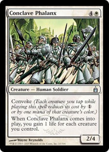 [010]【EN】【FOIL】議事会の密集軍/Conclave Phalanx【RAV】[U][白]