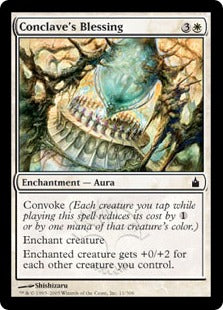 [011]【EN】【FOIL】議事会の祝福/Conclave's Blessing【RAV】[C][白]