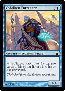 [074]【EN】【FOIL】ヴィダルケンの幻惑者/Vedalken Entrancer【RAV】[C][青]