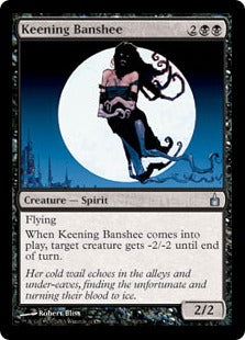 [092]【EN】叫び回るバンシー/Keening Banshee【RAV】[U][黒]