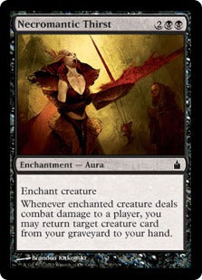[097]【EN】【FOIL】屍術の渇き/Necromantic Thirst【RAV】[C][黒]