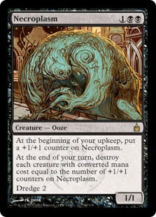 [098]【EN】【FOIL】屍の原形質/Necroplasm【RAV】[R][黒]