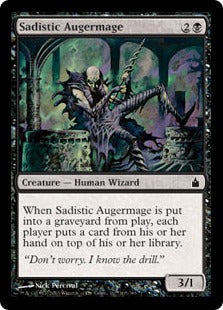 [103]【EN】【FOIL】サディストの穴開け魔道士/Sadistic Augermage【RAV】[C][黒]