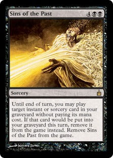[106]【EN】【FOIL】過去の罪/Sins of the Past【RAV】[R][黒]
