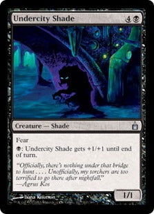 [110]【EN】【FOIL】地底街の影/Undercity Shade【RAV】[U][黒]