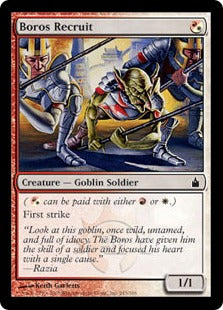 [194]【EN】【FOIL】ボロスの補充兵/Boros Recruit【RAV】[C][多色]