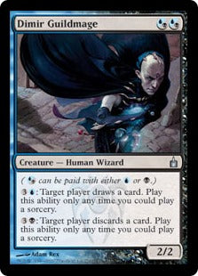 [206]【EN】ディミーアのギルド魔道士/Dimir Guildmage【RAV】[U][多色]