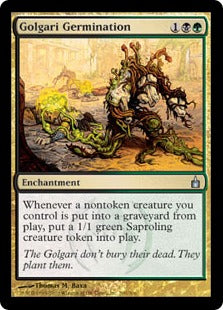 [215]【EN】【FOIL】ゴルガリの発芽/Golgari Germination【RAV】[U][多色]