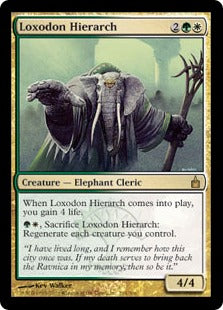 [221]【EN】ロクソドンの教主/Loxodon Hierarch【RAV】[R][多色]