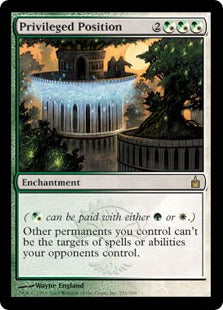 [229]【EN】【FOIL】特権階級/Privileged Position【RAV】[R][多色]