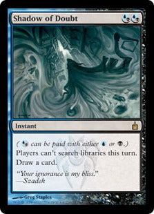 [241]【EN】【FOIL】疑念の影/Shadow of Doubt【RAV】[R][多色]